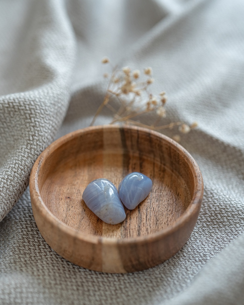 Calcédoine - Pierre roulée