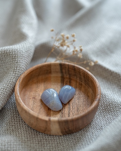 Calcédoine - Pierre roulée