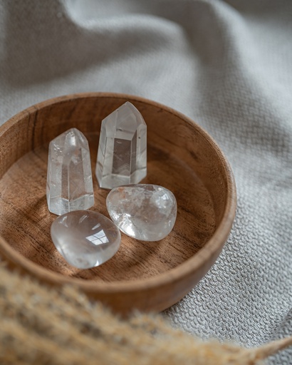 Cristal de roche - Pierre roulée