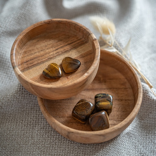 Oeil de Tigre - Mini coeur